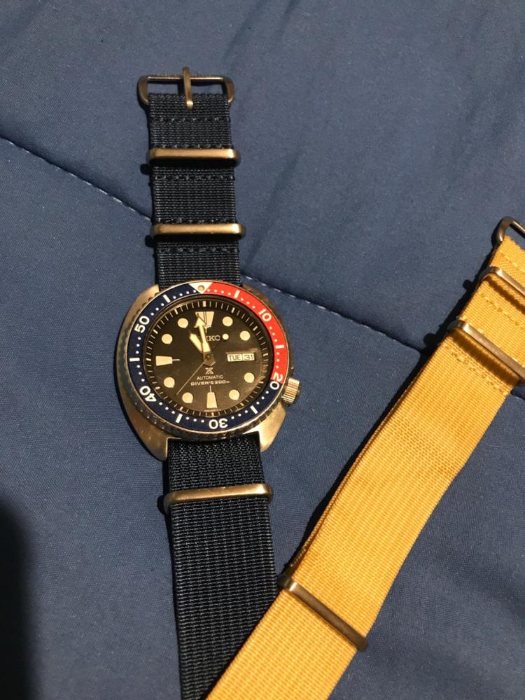 CORRUGATED BEIGE NATO - Customer Photo From Christopher Tozer