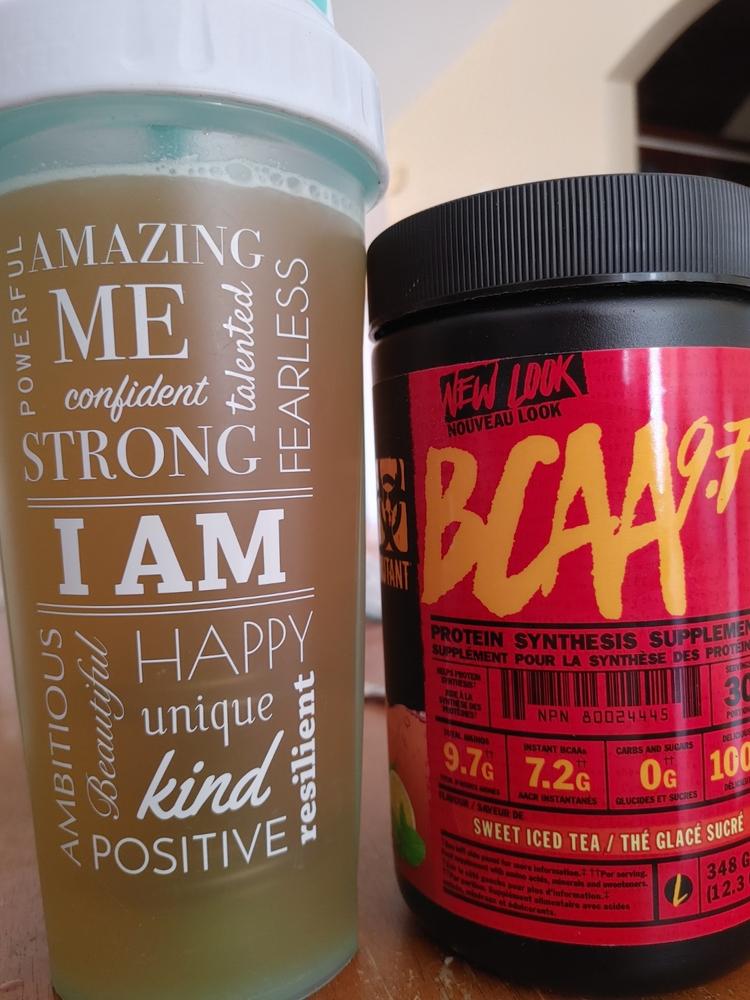 BCAA 9.7 (30 Servings) - Customer Photo From Pia DeCamillis