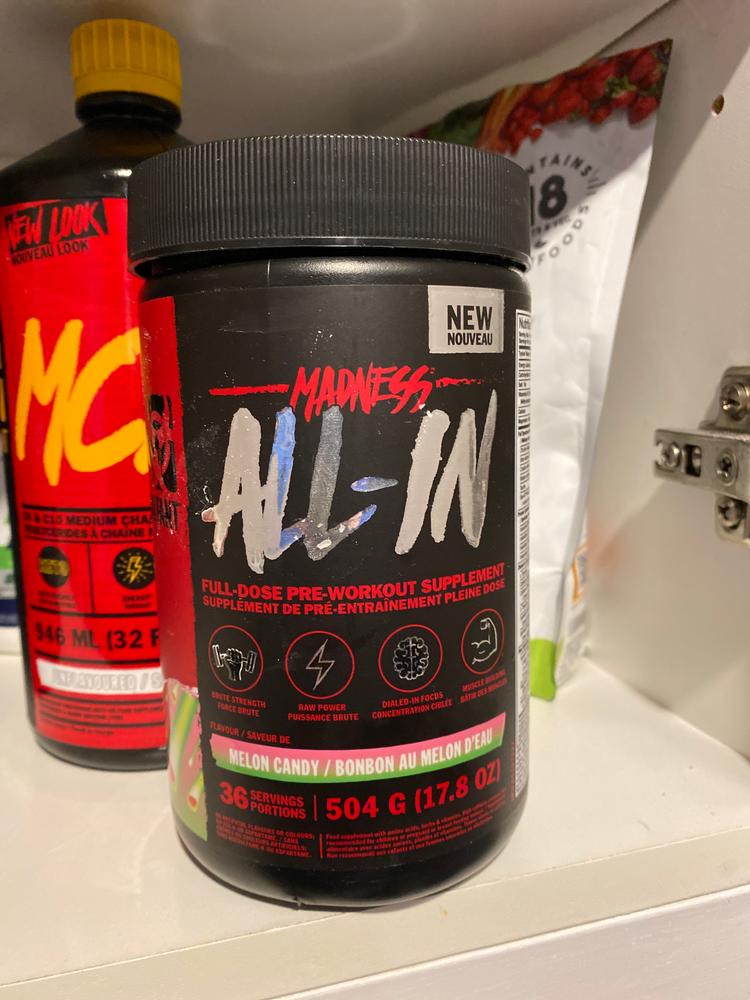 MADNESS ALL-IN - Full-Dose Pre-Workout – MUTANT Canada