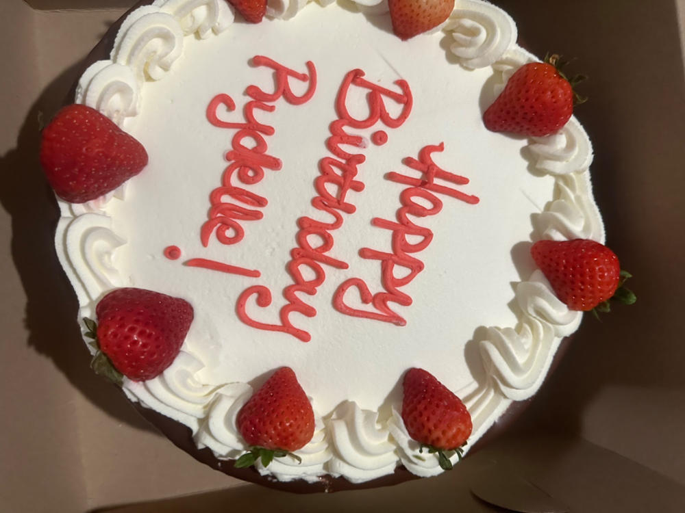 Strawberry and Cream Cake - Customer Photo From Anonymous