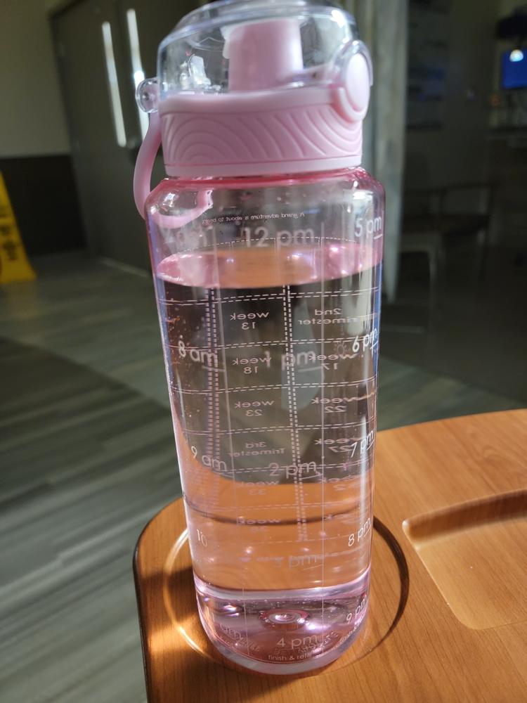 I absolutely loveee my new pregnancy water bottle from @bellybottle !!