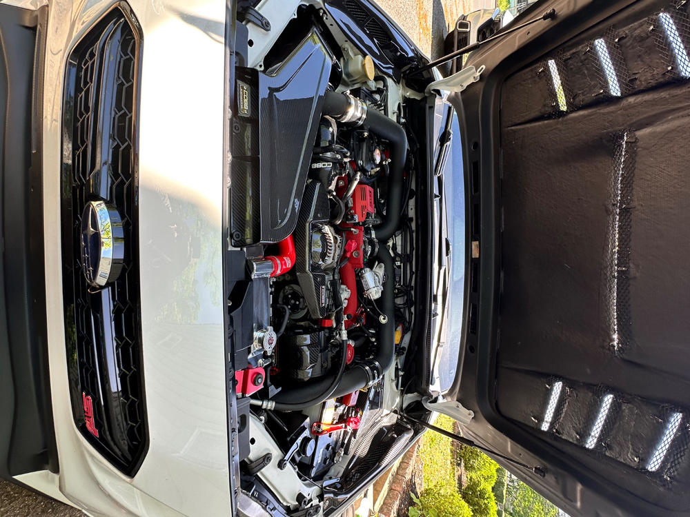 Sp3c Built Carbon Fiber Fender Cover Shrouds - 2015-2021 WRX/STI - Customer Photo From Stephen Swasey