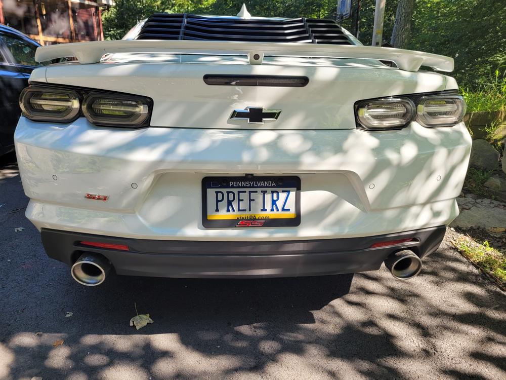 Borla S-Type Axle Back Exhaust - 16-21 Camaro 6.2L V8 - Customer Photo From Rick Koehler