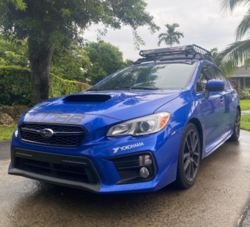 Hawk HPS 5.0 Brake Pads Rear - 2015-2021 WRX - Customer Photo From Matthew Ayala