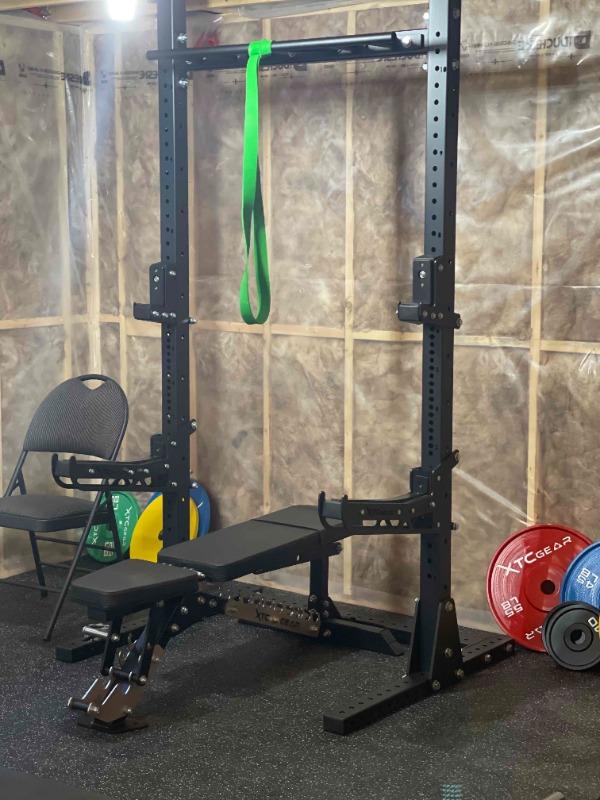 XTC Gear | X-Series Squat Rack - S92 - Multi-Grip - Customer Photo From Stella