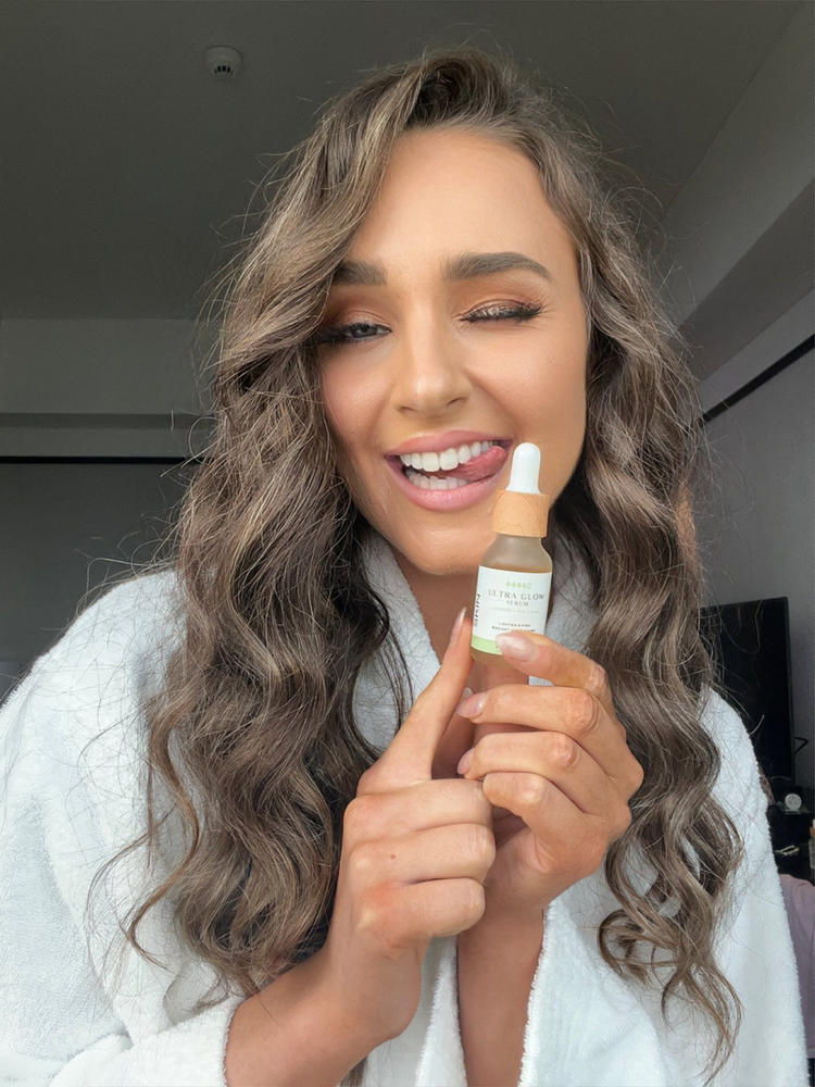 Ultra Glow Serum + Free Peptide Mask - Customer Photo From Brooke
