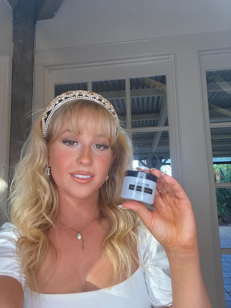 Micro Scrub Exfoliator RP - Customer Photo From Abbey O’Mara