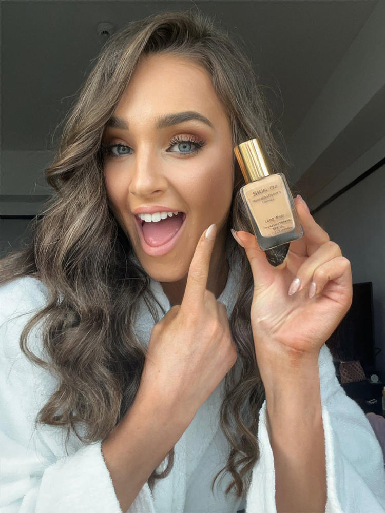 Mineral Long Wear Foundation - Customer Photo From Brooke 