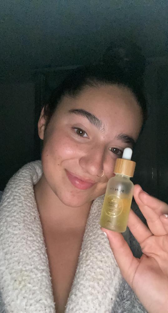 24K Gold Peptide Serum - Customer Photo From Lauren 