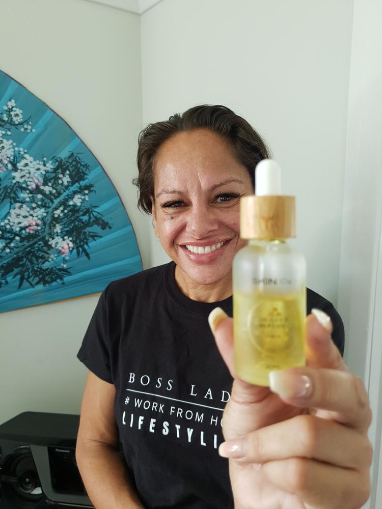 24K Gold Peptide Serum - Customer Photo From Tahnia R.