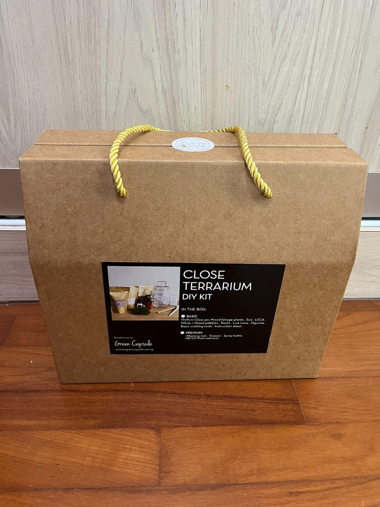 Closed Ornamental Terrarium DIY Kit - Customer Photo From Stella Ang