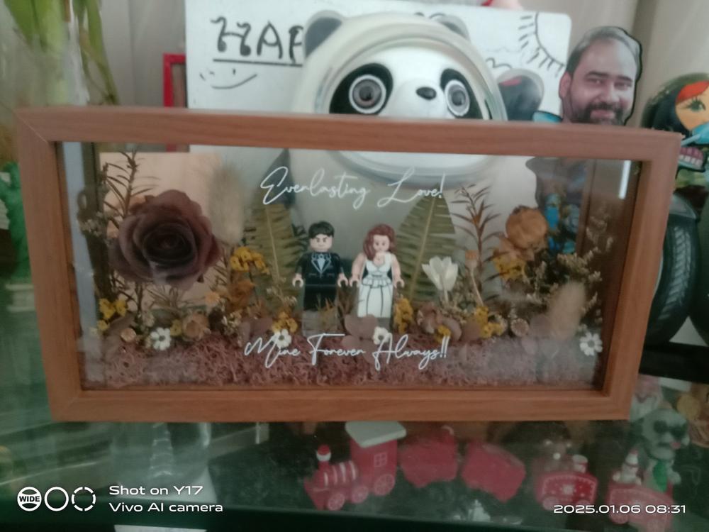 Everlee Preserved Flower Frame - Customer Photo From Lakshmi Prasanna