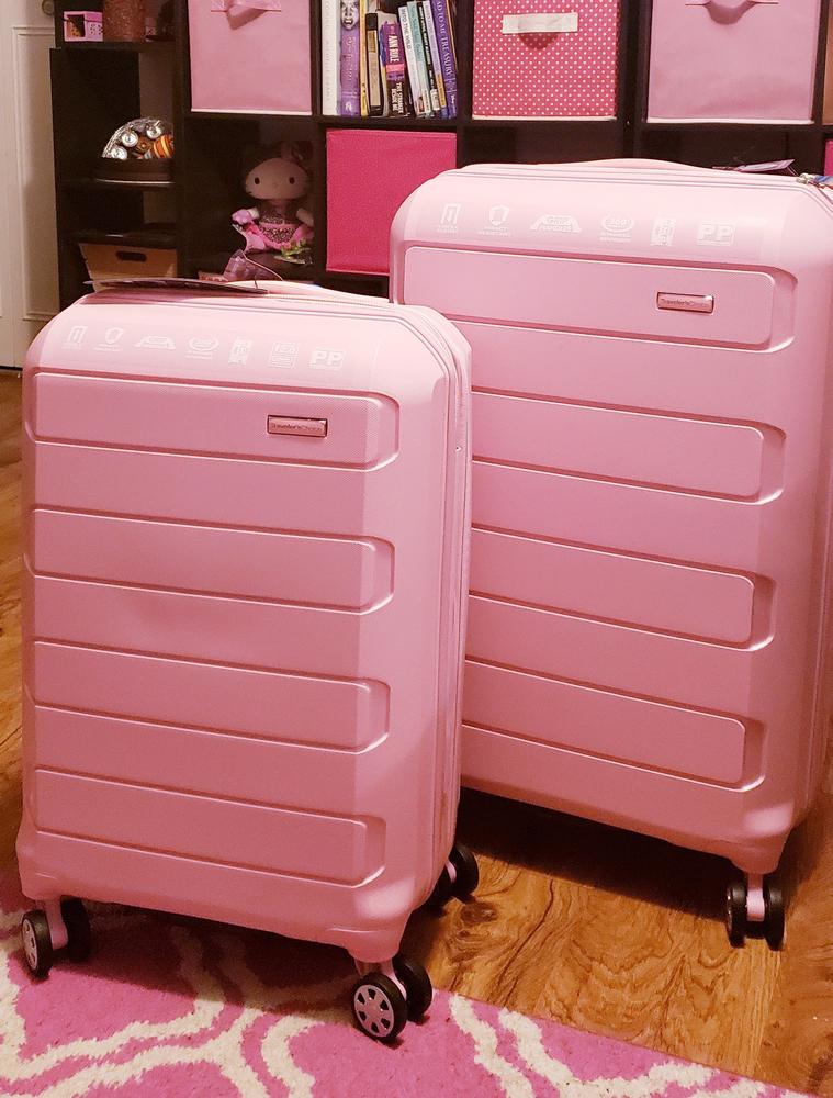 Pagosa 2-Piece Hardside Spinner Luggage Set - Customer Photo From PriyaPriya