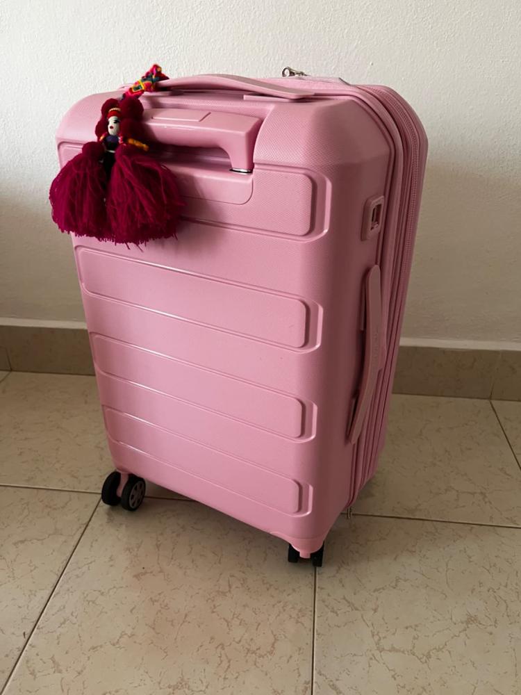 Pagosa Hardside Carry-On Spinner Luggage - Customer Photo From Liz Liz