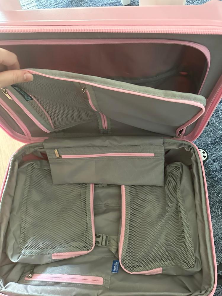 Pagosa Hardside Carry-On Spinner Luggage - Customer Photo From Nicole GregulakNicole Gregulak