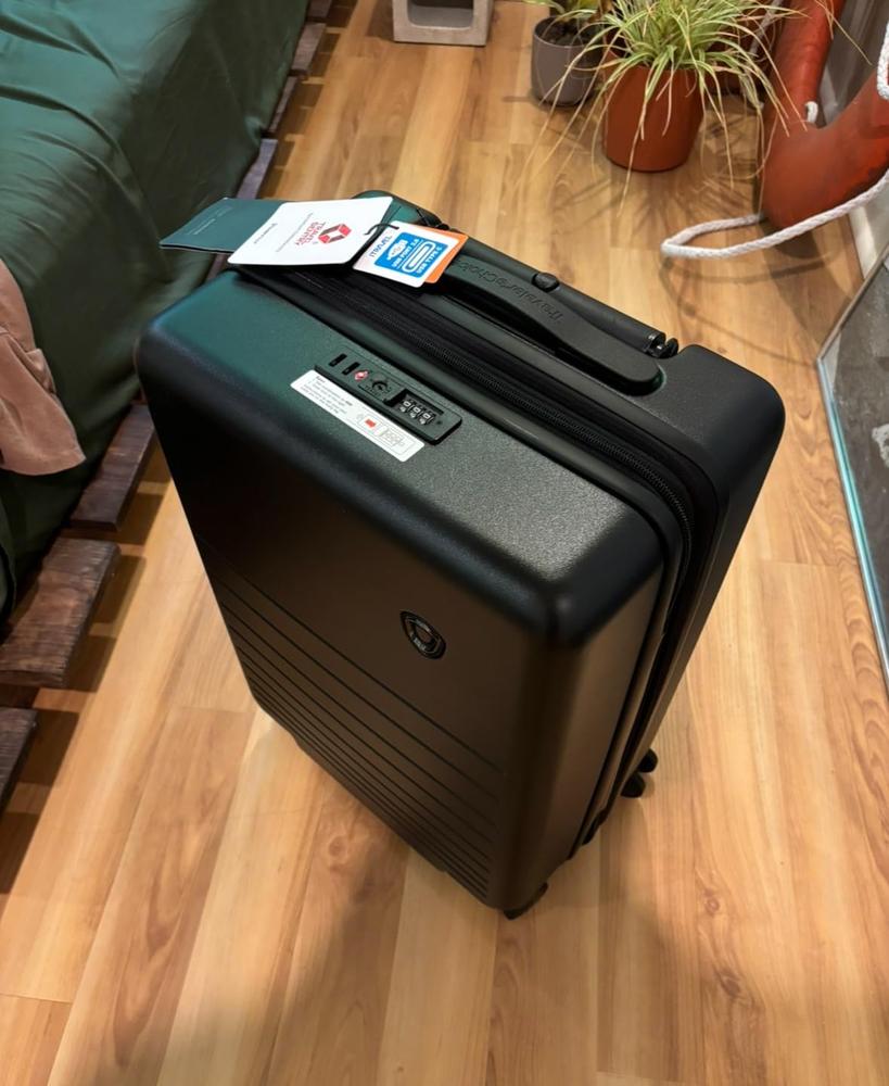 Markham Harside Carry-on Suitcase Luggage - Customer Photo From Alex Pillow