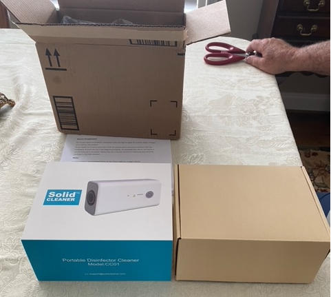 One-Click Ozone CPAP Cleaner And Sanitizer Bundle | SolidCLEANER - Customer Photo From Frederick K.