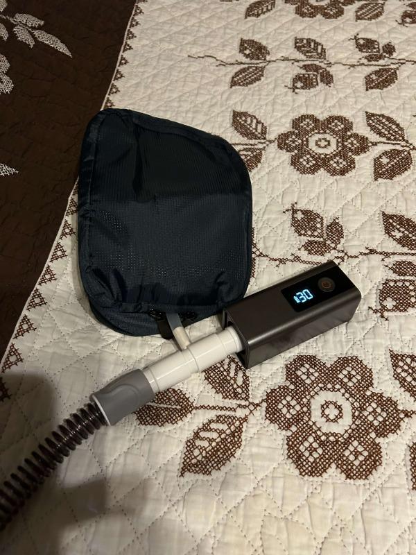 CPAP Sanitizer Replacement Bag - Customer Photo From Christine Soulias