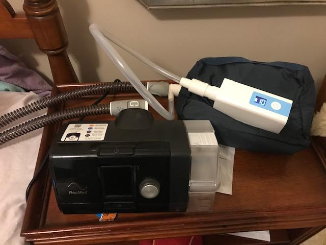 SolidCLEANER Portable CPAP Cleaner Bundle with Carbon Filters, LED Display - Customer Photo From Nadine KNAUS