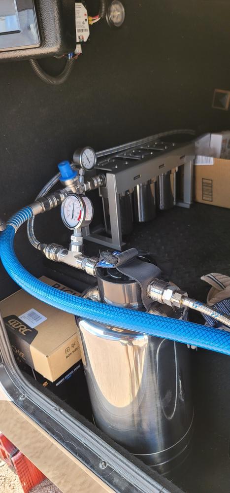 Blu Tech MR3 3-Stage Portable Water Filtration System - Customer Photo From Michael S.
