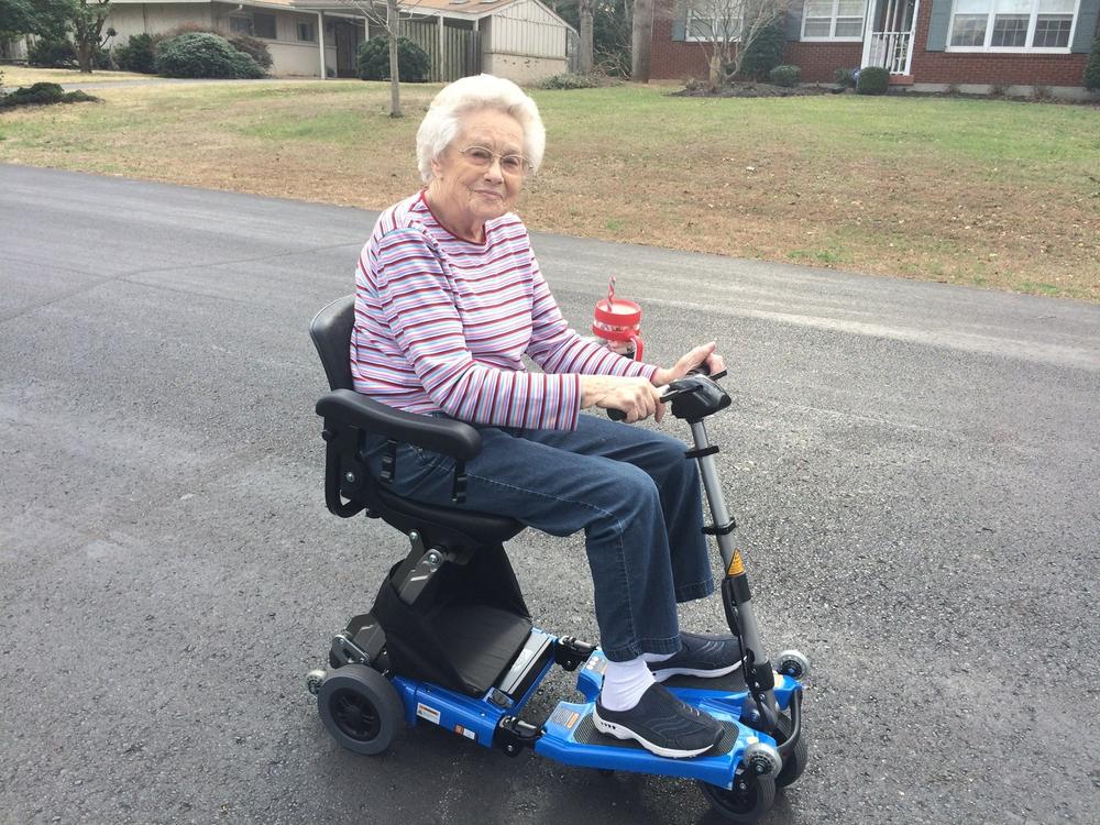 Luggie Elite Scooter - Customer Photo From Ruby G.