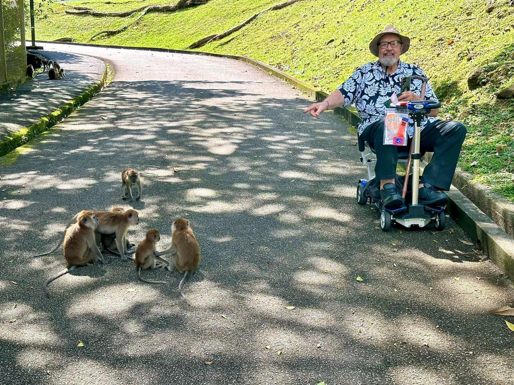 Transformer 2 (T2) Electric Folding Scooter w/ Suspension - Customer Photo From William Beeman