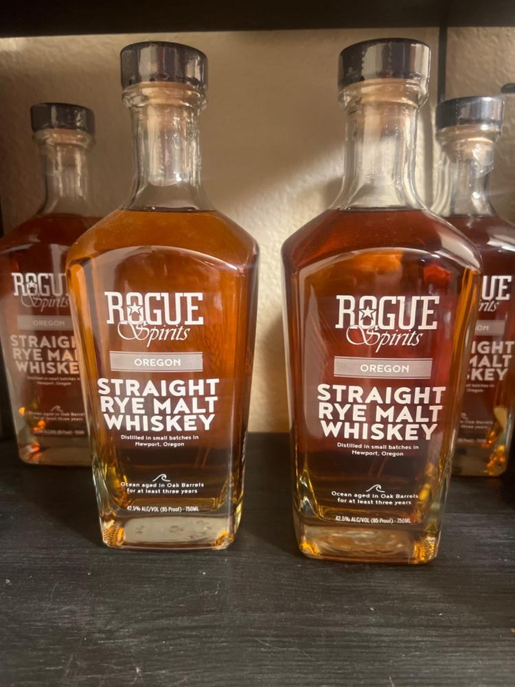 Rogue Spirits Oregon Straight Rye Malt Whiskey - Customer Photo From Anonymous