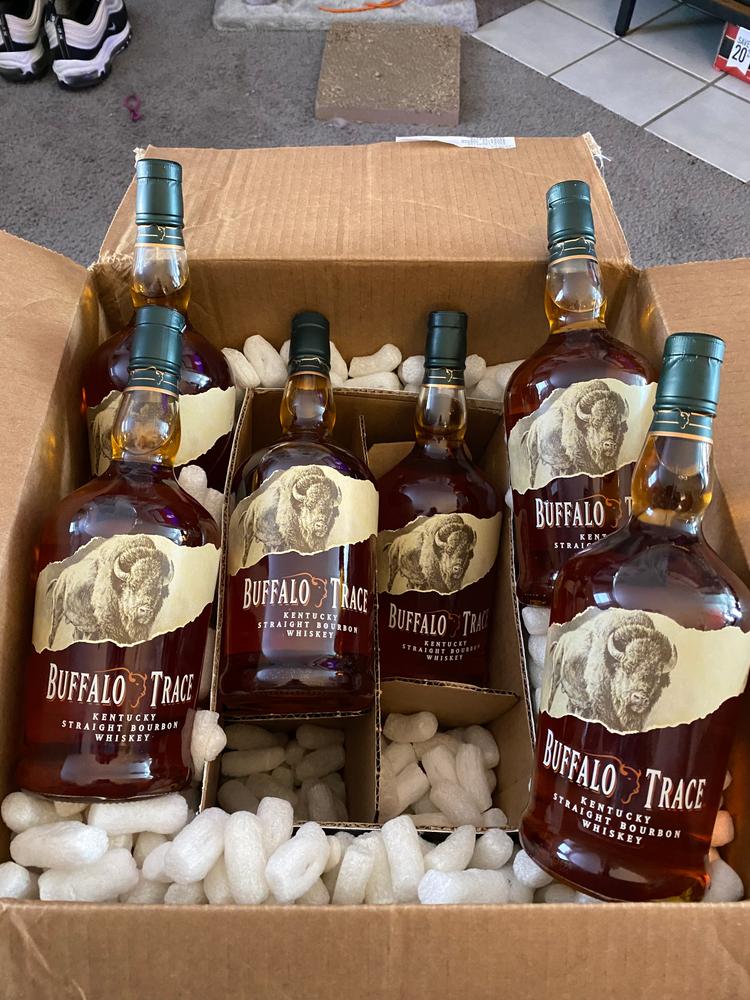 Buffalo Trace Kentucky Straight Bourbon Whiskey (Liter) - Customer Photo From Roderick Jordan