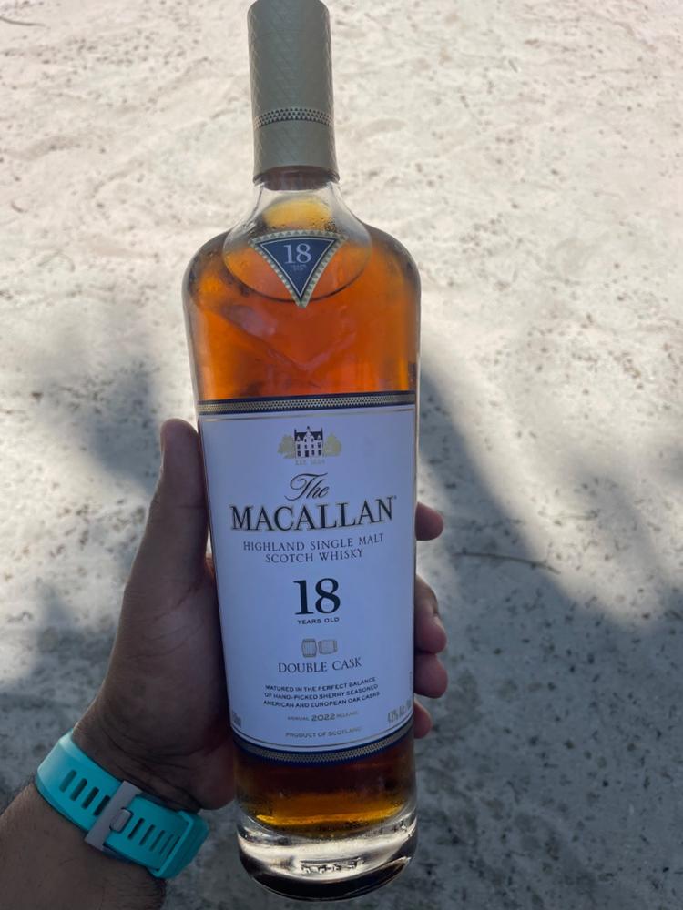 Macallan 18 Year Old Double Oak Single Malt Scotch 750ml - Sip & Say
