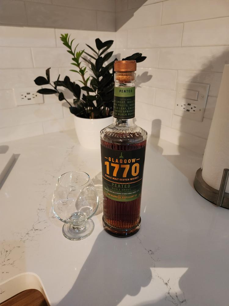 Glasgow 1770 Peated Single Malt Scotch Whisky - Customer Photo From Glasgow 1770