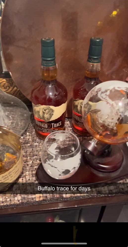 Buffalo Trace Kentucky Straight Bourbon Whiskey (1 Liter) 3 Pack - Customer Photo From Justin Walsh