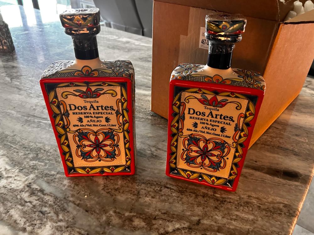 Dos Artes Reserva Especial Anejo Tequila (Liter) - Customer Photo From TIM KELLER