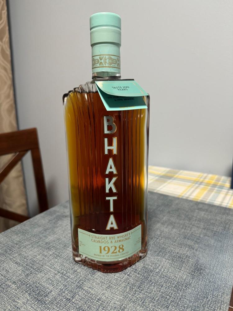 Bhakta 1928 Calvados & Armagnac Straight Rye Whiskey - Customer Photo From Anonymous