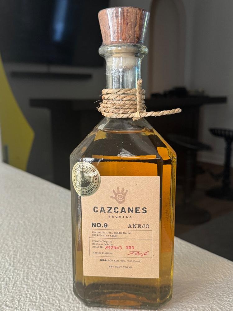 Cazcanes Anejo Tequila No. 9 Single Barrel #3 - Customer Photo From Ken Westermann