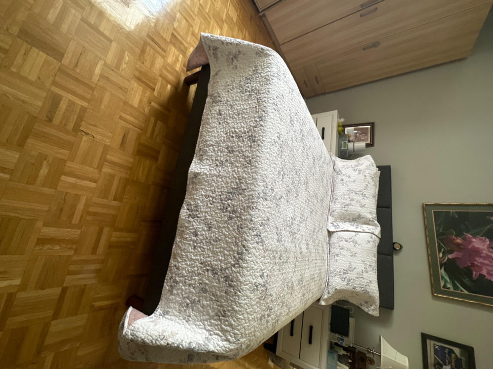 Annalise Cotton Quilt Set - Customer Photo From Cris Sacramento