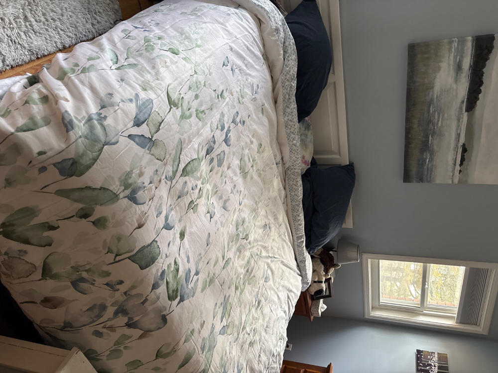 Chilko White Down Duvet - Customer Photo From Nancy Waddell Parks