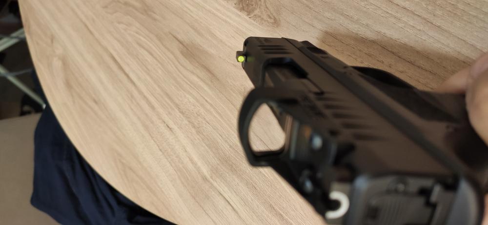 NIGHT FISION PERFECT DOT TRITIUM NIGHT SIGHTS FOR SPRINGFIELD - Customer Photo From Didier Ramat