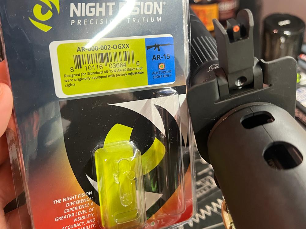 PERFECT DOT FRONT SIGHT POST, GEN 2 - Customer Photo From Eric 