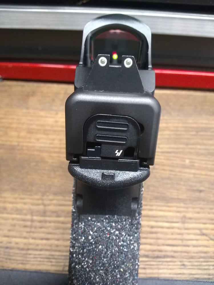 NIGHT FISION SUPPRESSOR HEIGHT SIGHTS FOR GLOCK - Customer Photo From Thomas A Babcock
