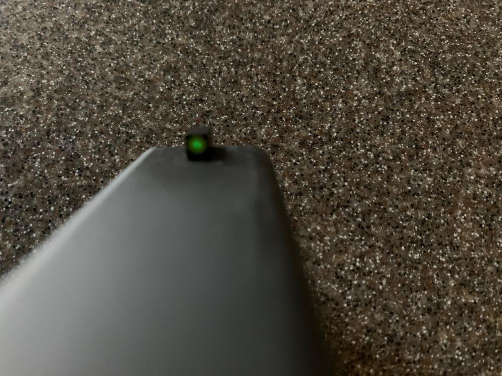 NIGHT FISION TRITIUM NIGHT SIGHTS FOR GLOCK - Customer Photo From Larry Groft