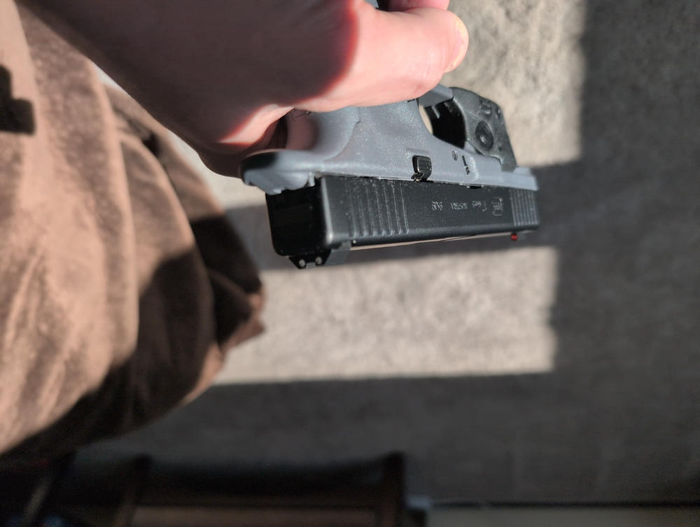 NIGHT FISION TRITIUM NIGHT SIGHTS FOR GLOCK - Customer Photo From Brent Atkinson