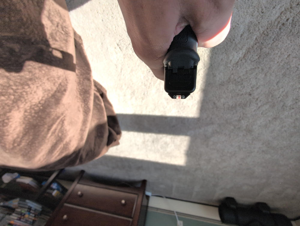 NIGHT FISION TRITIUM NIGHT SIGHTS FOR GLOCK - Customer Photo From Brent Atkinson