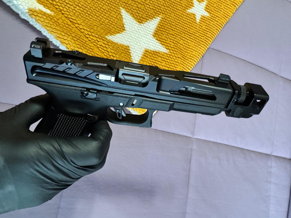 NIGHT FISION TRITIUM NIGHT SIGHTS FOR GLOCK - Customer Photo From Michael Matic