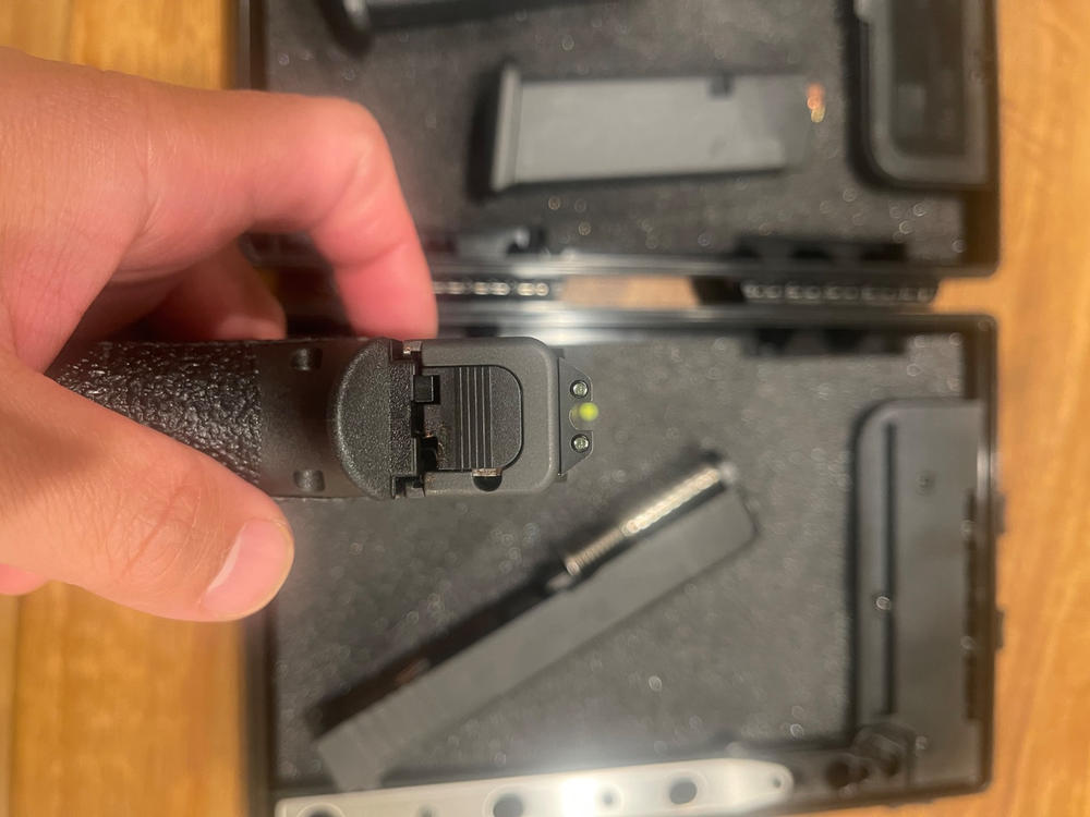 NIGHT FISION TRITIUM NIGHT SIGHTS FOR GLOCK - Customer Photo From Bryan Estepa