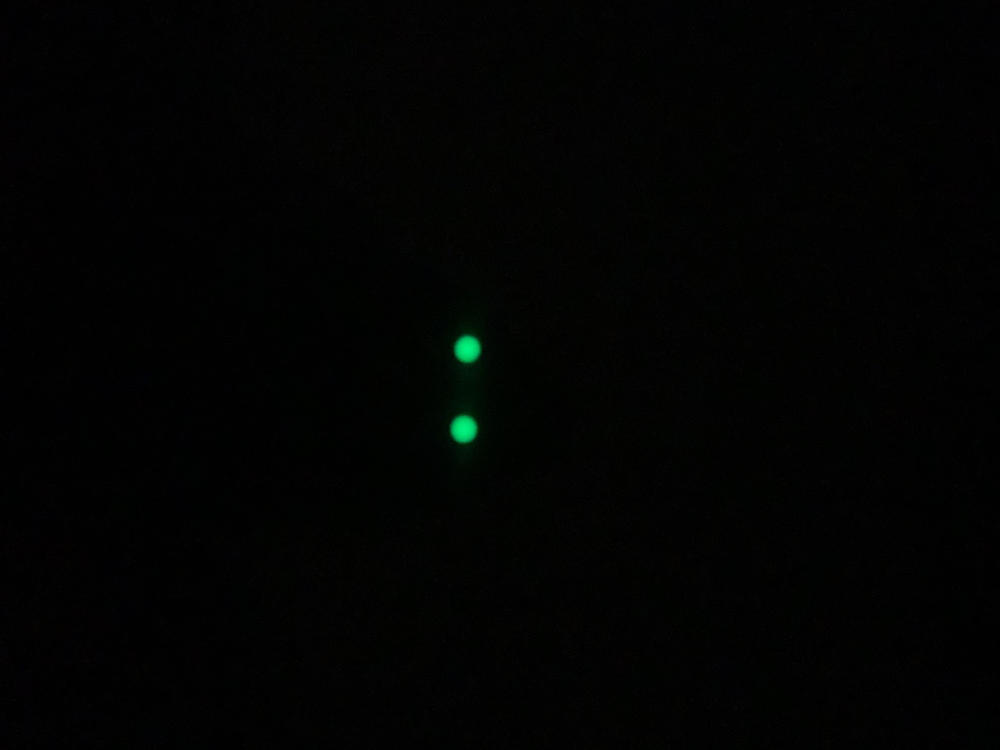 NIGHT FISION TRITIUM NIGHT SIGHTS FOR GLOCK - Customer Photo From Malachi Delgado pina