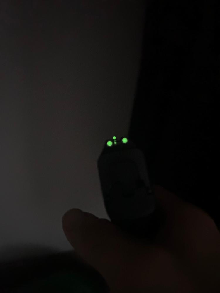NIGHT FISION TRITIUM NIGHT SIGHTS FOR SMITH & WESSON - Customer Photo From Mauro r.