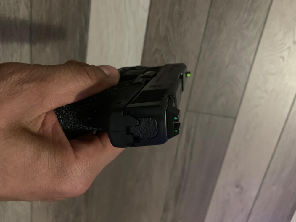 NIGHT FISION TRITIUM NIGHT SIGHTS FOR SMITH & WESSON - Customer Photo From Aalon Cruz