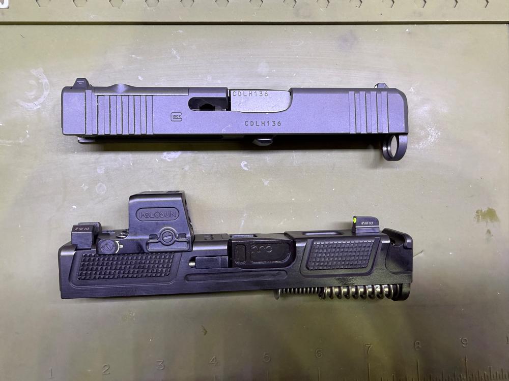 NIGHT FISION TRITIUM NIGHT SIGHTS FOR WALTHER - Customer Photo From Michael Calonge