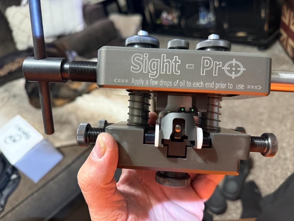 NIGHT FISION TRITIUM NIGHT SIGHTS FOR SIG SAUER - Customer Photo From Chad Stockwell