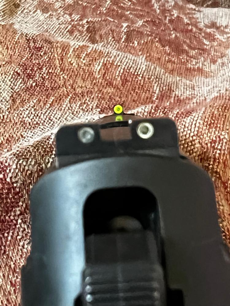 NIGHT FISION TRITIUM NIGHT SIGHTS FOR SIG SAUER - Customer Photo From Benedict O.